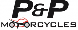 P & P Motorcycles logo